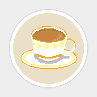 Chai Tea Cup with Saucer Magnet